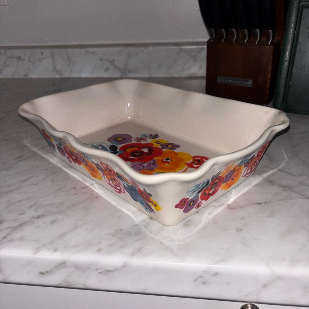 The Pioneer Woman Multicolor Floral Bakeware
